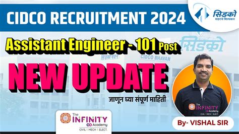 CIDCO Assistant Engineer Recruitment 2024 .